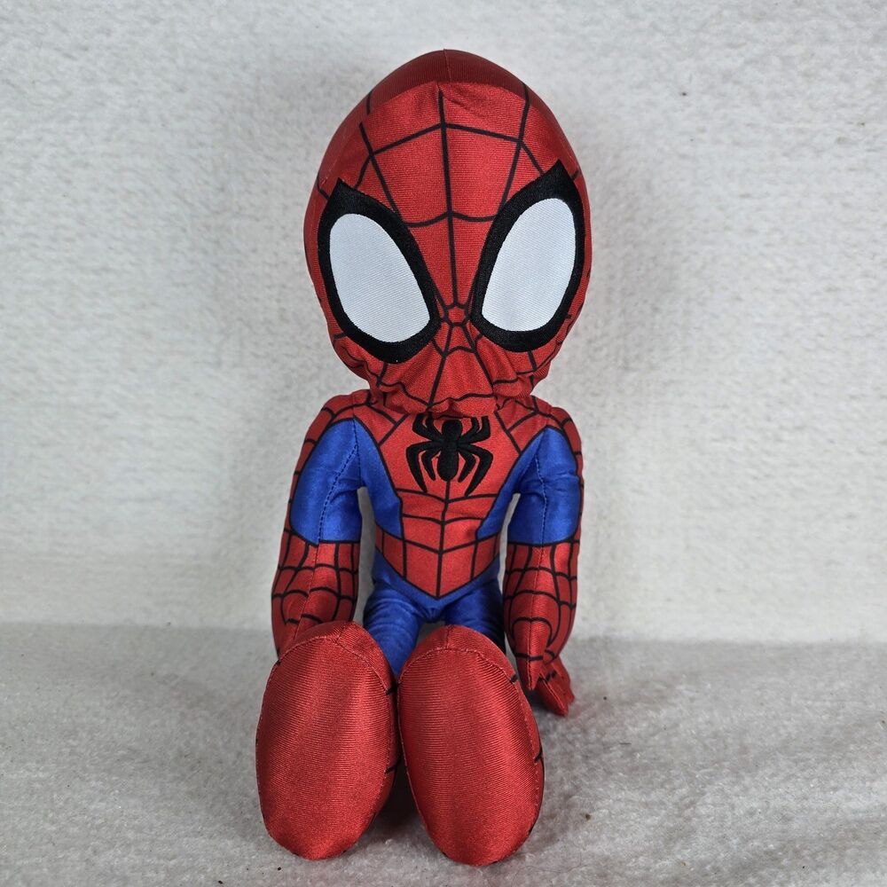 Marvel Spidey & His Amazing Friends Spiderman Plush 17" Talking Stuffed Toy